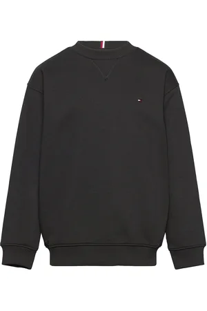 Tommy Hilfiger U Timeless Sweatshirt Tops Sweat-shirts & Hoodies Sweat-shirts Black