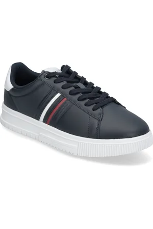 Tommy Hilfiger Modern Cupsole Stripes Lth Matalavartiset Sneakerit Tennarit Navy