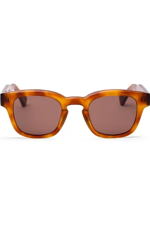 Messyweekend Austin Accessories Sunglasses D-frame- Wayfarer Sunglasses Brown