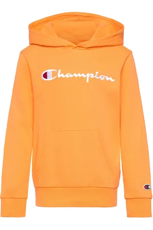 Champion Hooded Sweatshirt Sport Sweat-shirts & Hoodies Hoodies Orange