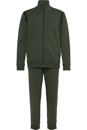 HUGO BOSS Tracksuit Set Sport Sport Clothing Sport Sweat-shirts & Hoodies Sport Tracksuits-sets Khaki Green