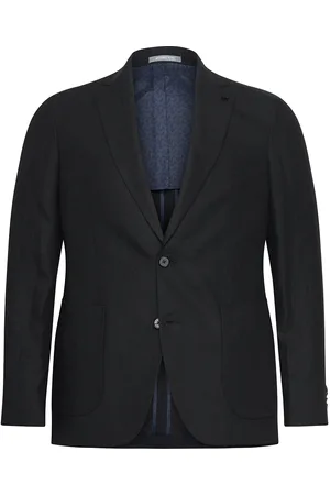 Michael Kors Pure Linen Blazer Suits & Blazers Blazers Single Breasted Blazers Black