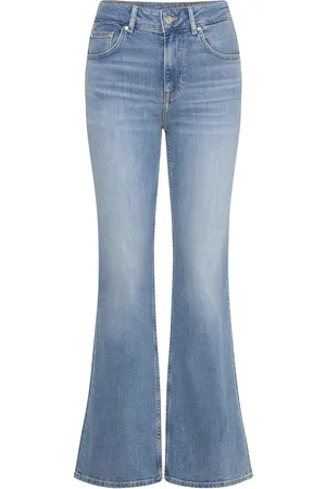 GANT Slim Flare Jeans Bottoms Jeans Straight-regular Blue