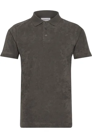 Lindbergh Terry Pique Tops Polos Short-sleeved Grey