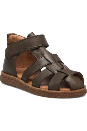 ANGULUS Sandals - Flat - Closed Toe Shoes Summer Shoes Sandals Green