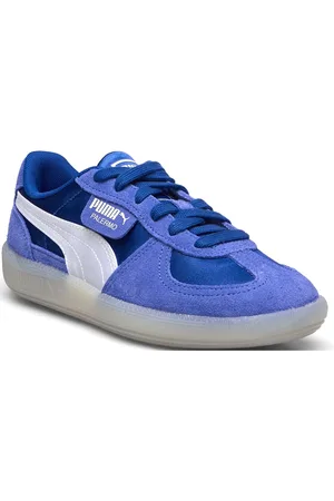 PUMA Palermo Satin Wns Sport Women Sport Shoes Sport Sneakers Sport Low Top Sneakers Blue