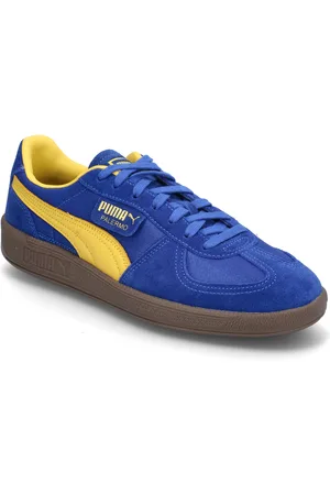 PUMA Palermo Vintage Update Sport Women Sport Shoes Sport Sneakers Sport Low Top Sneakers Blue