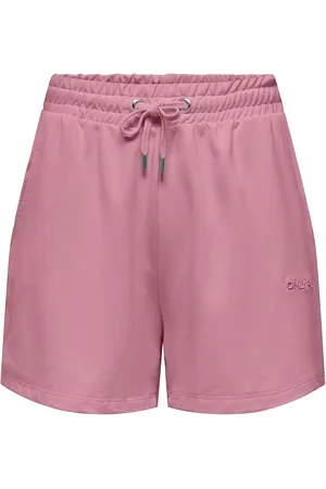 ONLY Onpfrei Life Logo Hw Swt Shorts Sport Shorts Sweat Shorts Pink