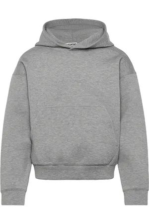 Weekday Scuba Hoodie Tops Sweat-shirts & Hoodies Hoodies Grey