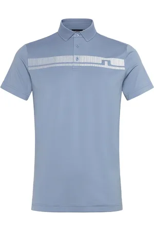J Lindeberg Klas Polo Sport Men Sport Clothing Sport Tops Sport Polos Sport Short-sleeved Polos Blue