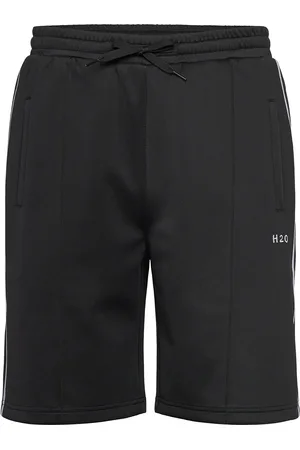 H2O Tracksuit Shorts Bottoms Shorts Sweat Shorts Black