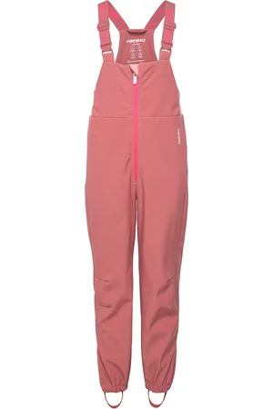 Viking Play Softshell Bib Pants Outerwear Softshells Softshell Trousers Pink