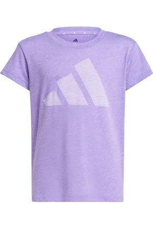 adidas Jg Bl Win Tee Sport T-shirts Short-sleeved Purple