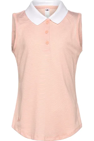 adidas G Sl Polo Tops T-shirts Sleeveless Pink