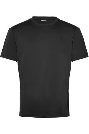J Lindeberg Ade T-Shirt Sport Men Men Sports Clothes Sport Tops Sport T-shirts Black