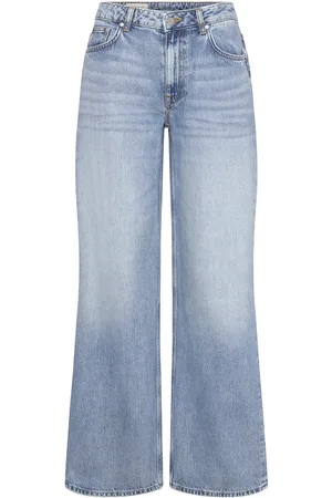 GANT Rel Straight Jeans Bottoms Jeans Straight-regular Blue