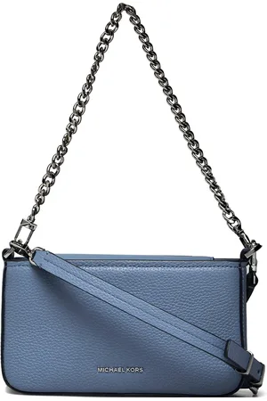 Michael Kors Sm Conv Xbody Pouchette Bags Crossbody Bags Blue