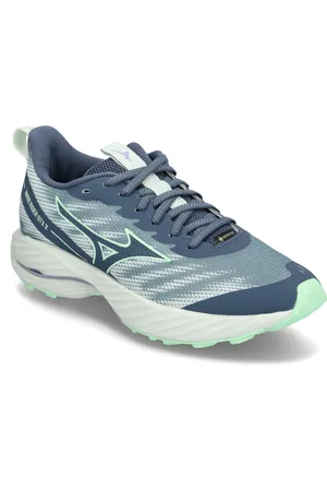 Mizuno Wave Rider Gtx 2 Sport Women Sport Shoes Sport Running Shoes Blue