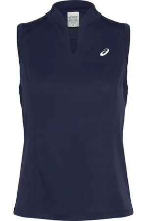 Asics Court Tank Sport Sport Clothing Sports Tops & T-shirts Sport Tank Tops Navy
