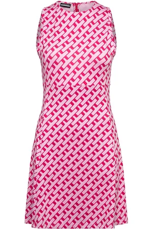 J Lindeberg Cora Print Dress Sport Sport Clothing Sport Dresses & Skirts Sport Dresses Pink