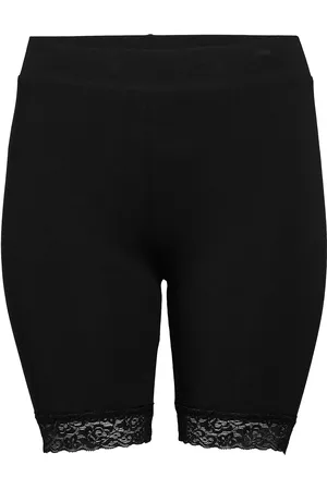 ONLY Cartime Life Shorts With Lace Jrs Bottoms Shorts Casual Shorts Black