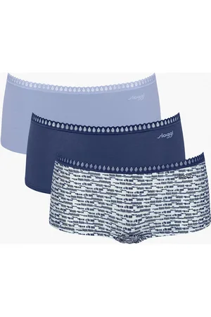 Sloggi Go Crush Short C3P Hipsterit Alushousut Alusvaatteet Multi/patterned