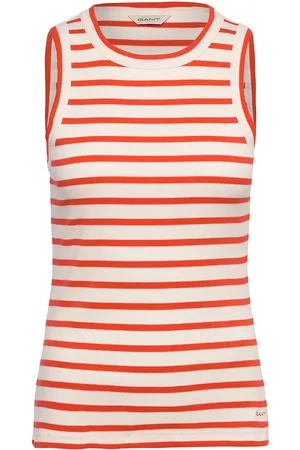 GANT Striped Tank Top Tops T-shirts & Tops Sleeveless Multi/patterned