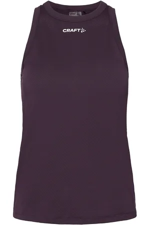 Craft Core Essence Mesh Singlet W Sport T-shirts & Tops Sleeveless Purple