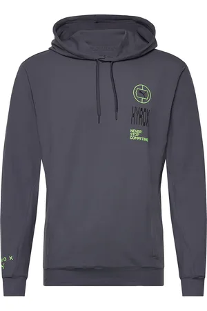 PUMA M X Hyrox Cloudspun Hoodie Sport Men Sport Clothing Sport Sweat-shirts & Hoodies Sport Hoodies Grey