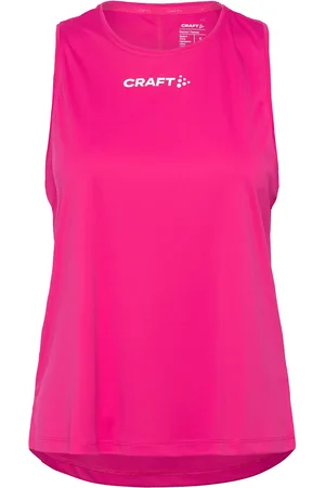 Craft Core Essence Singlet 2 W Sport Women Sport Clothing Sports Tops & T-shirts Sport Tank Tops Pink