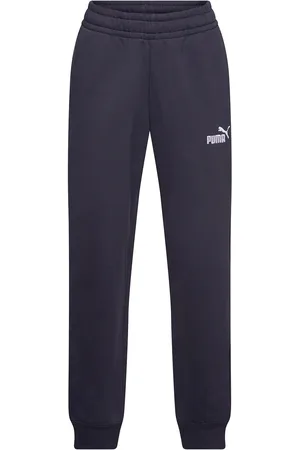 PUMA Ess No. 1 Logo Sweatpants Fl B Bottoms Sweatpants Navy