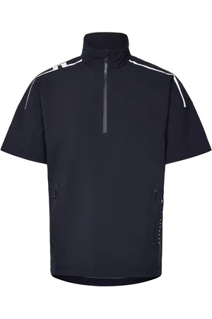 J Lindeberg Arvid Rain Shirt Sport Men Sport Clothing Sport Tops Sport Polos Sport Short-sleeved Polos Navy