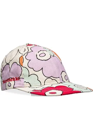 Marimekko Kohde Piirto Unikko Accessories Headwear Caps Multi/patterned