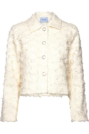 Minus Mstarina Short Jacket Outerwear Jackets Light-summer Jacket Cream