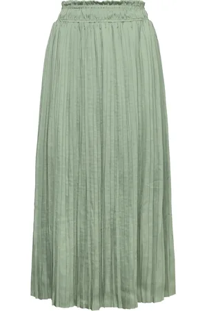 Suncoo Fun Skirts Maxi Skirts Green