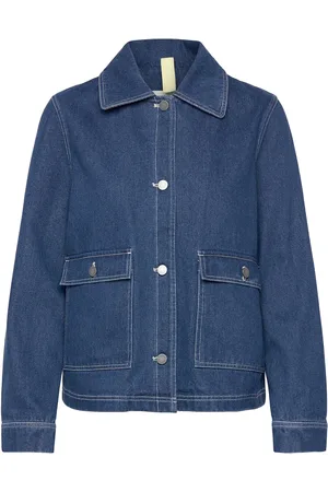 Brixtol Sissel Denim Farkkutakki Denimtakki Blue