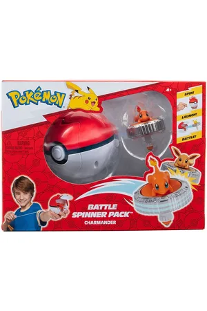 Pokemon Battle Spinner Charmander Toys Playsets & Action Figures Play Sets Multi/patterned