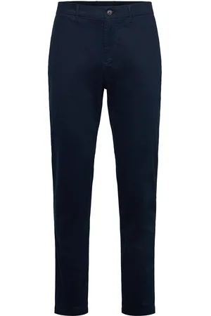 J Lindeberg Ched Cloud Satin Pants Bottoms Trousers Chinos Navy