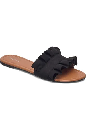 Pieces® Psnola Sandal Matalapohjaiset Sandaalit Black