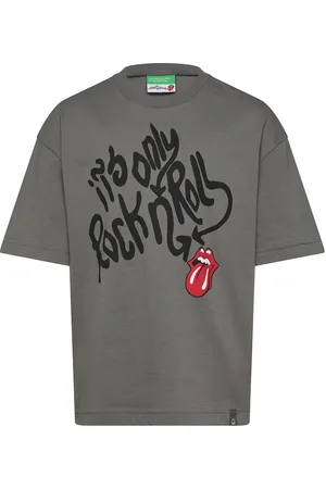 Benetton T-Shirt Tops T-shirts Short-sleeved Grey