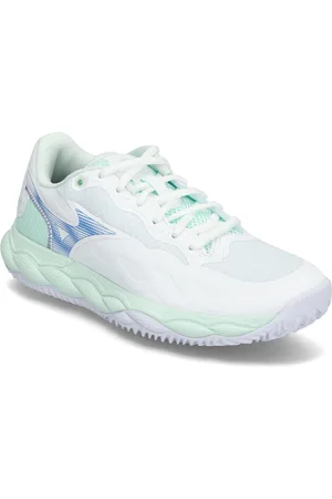 Mizuno Wave Enforce Court Cc Sport Sport Shoes Sport Racketsports Shoes Sport Tennis Shoes White
