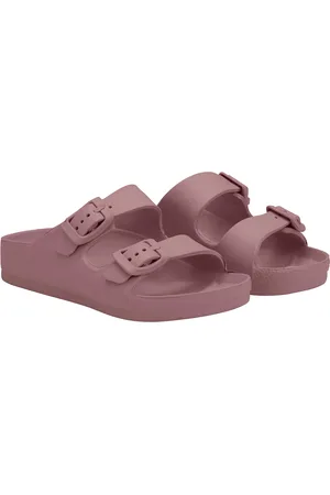 Color Kids Sandals W. Buckles Shoes Summer Shoes Sandals Pink
