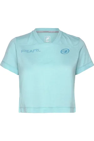 Bullpadel Bea 25V Sport Sport Clothing Sports Tops & T-shirts Sport Crop Tops Sport Short-sleeved Crop Tops Blue