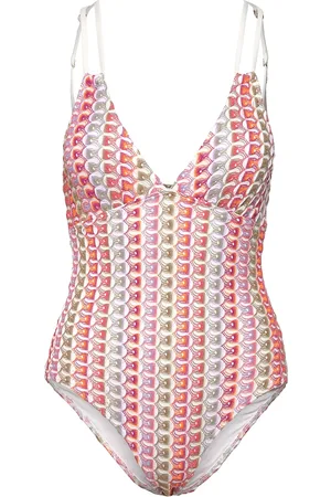 By Malina Nerea Fine Knitted Swimsuit Designers Swimsuits Multi/patterned