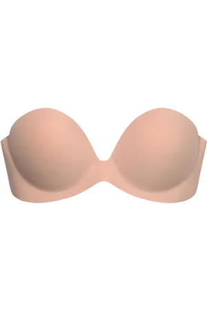 Hunkemöller Padded Stick On Bra Wing Lingerie Bras & Tops Balc Tte Bras Beige