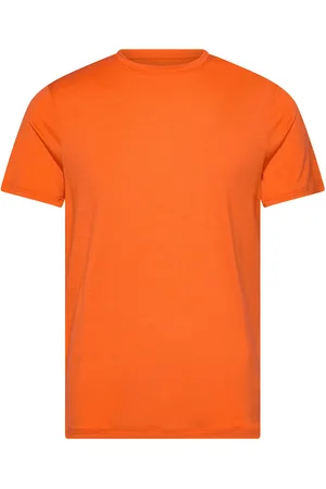 Icebreaker M Mer 125 Cool-Lite Sphere Iii Ss Tee Sport T-shirts Short-sleeved Orange