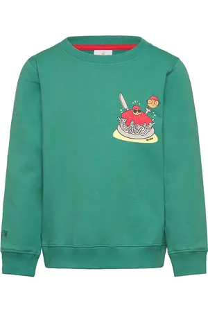 The New Tnnew Sweatshirt Tops Sweat-shirts & Hoodies Sweat-shirts Green