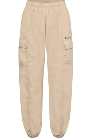 Columbia Sandier Parachute Pant Sport Women Sport Clothing Sport Pants Sport Casual Trousers Beige