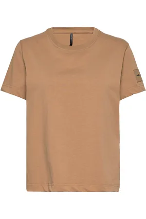 Sail Racing W Wave Tee Sport Women Sport Clothing Sports Tops & T-shirts Sport T-shirts Beige