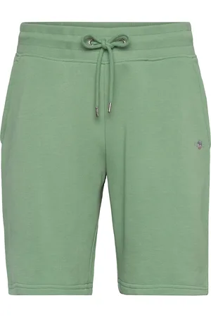 GANT Reg Shield Sweat Shorts Bottoms Shorts Sweat Shorts Green